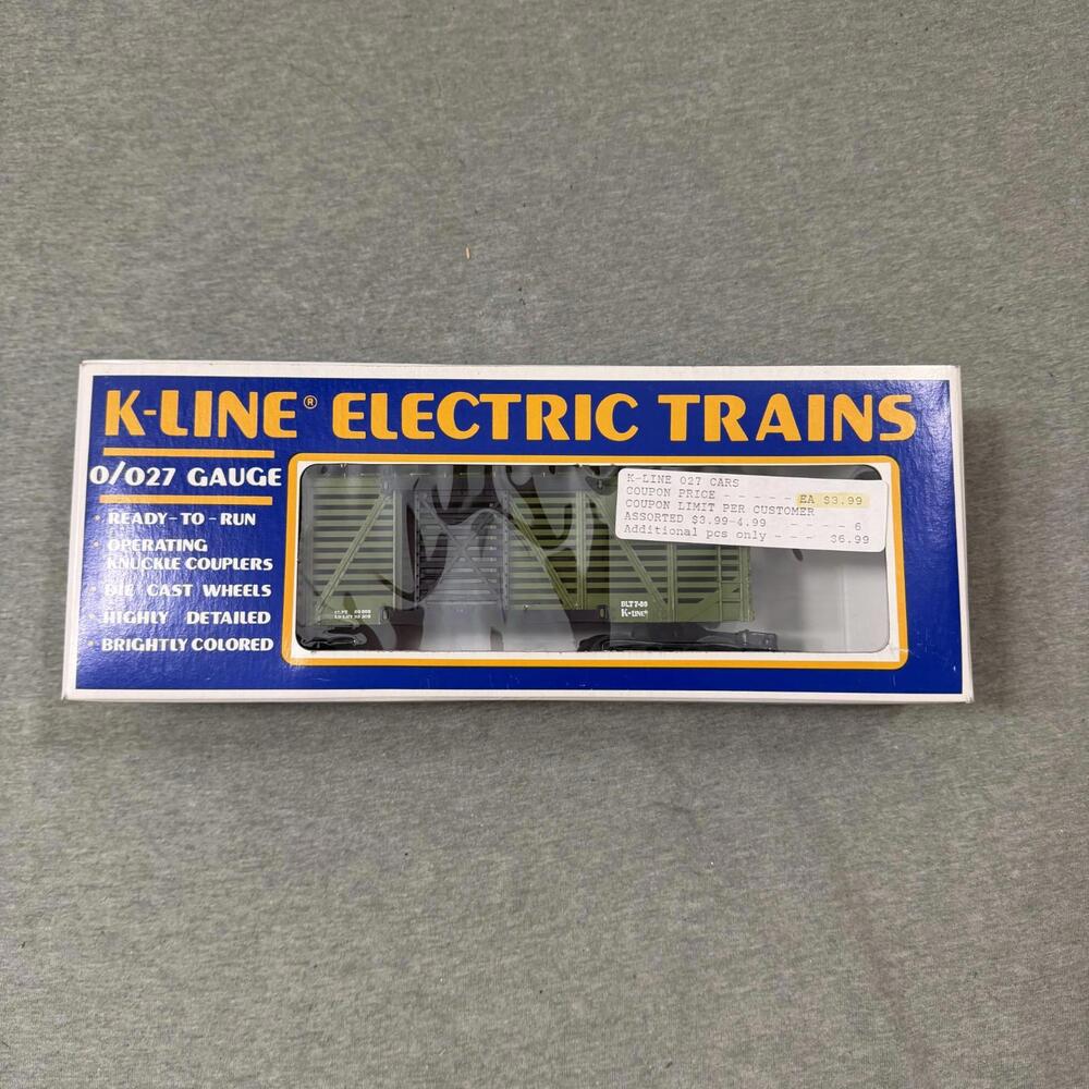 K-line Great Northern Box Car 5212 New In Box‎